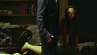 Beautiful secretary meets her boss in 2019.