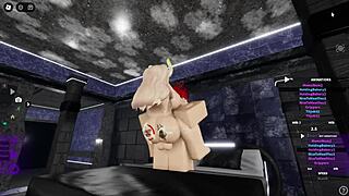 Blonde Succubus Enjoying Cat Boy Dick