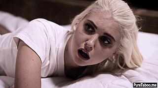 black guy smashes virgin teen's hairy pussy