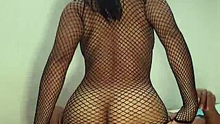 I fucked her in red lingerie