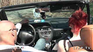 picked up hot french whore on the road 😏