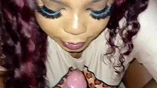 Stepsister alone in room asks for creampie.