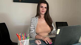 Stepmother caught cumming hard by stepson?