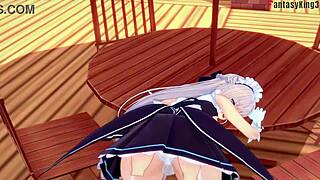 belfast invites for lunch and fuck in azurlane