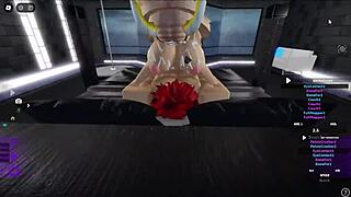 Blonde Succubus Enjoying Cat Boy Dick