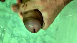 Jerking off in the shower, part 2, feels so damn good