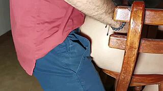 stranger fucks me from behind as husband delights in fat cock creampie