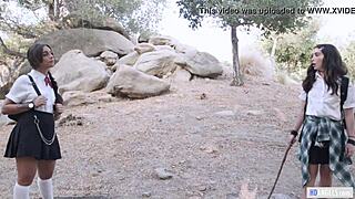 Principals seduce lesbian teachers Jane Wilde and April Olsen