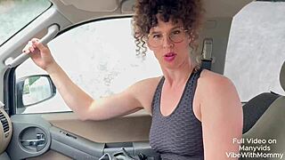 Why does stepmom share a secret while showing off her big ass in POV?