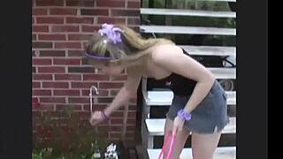 come help me find easter eggs, cute teen