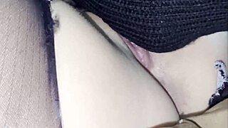 i'm obsessed with close-up cunnilingus on wet pussy in torn pantyhose