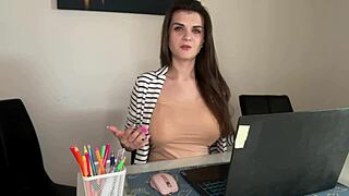 Stepmother caught cumming hard by stepson?