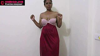 Indian babe drooling in humiliation!