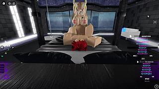 Blonde Succubus Enjoying Cat Boy Dick