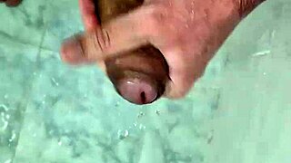 Jerking off in the shower, part 2, feels so damn good