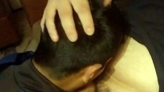 Blowjob after a hot fuck in gay encounter