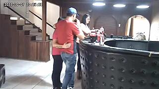 Cheating husband busted on hidden cam, huh?