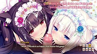 Nekopara: Chocola Is Already This Wet In NSFW Gameplay.