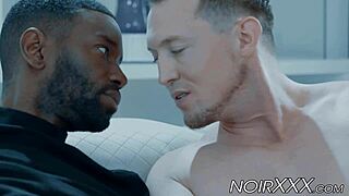 Pierce Paris and Taye Scott in interracial anal sex