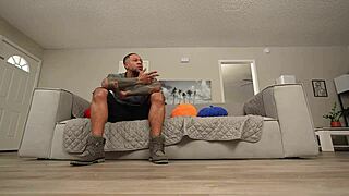 Wife pounded by big black men as husband watches