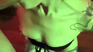 Beautiful Bondaged Tattooed Girlfriend Sandraxo1 Performs Blowjob On Friend In Homemade BDSM Scene