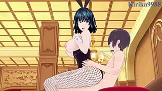 Tatsumaki Says Fubuki's Big Tits Look Sexy In Bunny Girl Outfit