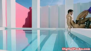 Check out this cosplay asian in stockings getting doggystyled