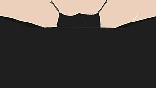 this porn animation features blowjob, doggystyle, and creampie in cartoon style