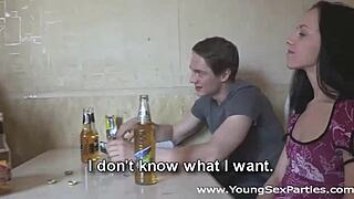 feeling the intense passion in this hot casual teen fuck with christi cats and alena