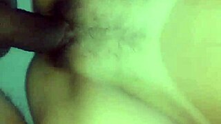 Man masturbates over his wife's big tits and pussy