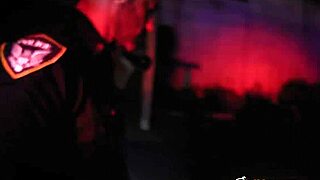 gay cops feel intense pleasure sucking big black cock outdoors