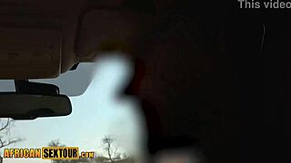 African Girl Fucks On Safari Trip