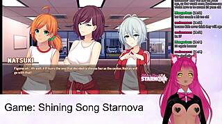 Vtuber Lewdneko Plays Shining Song Starnova Mariya Route Part 1.