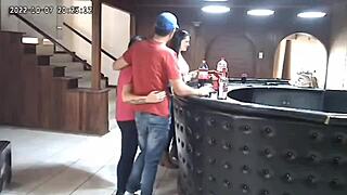 Cheating husband busted on hidden cam, huh?