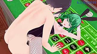 Tatsumaki Says Fubuki's Big Tits Look Sexy In Bunny Girl Outfit