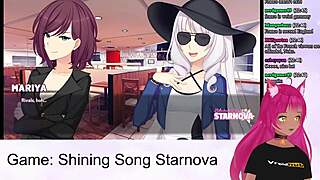 Vtuber Lewdneko Plays Shining Song Starnova Mariya Route Part 1.