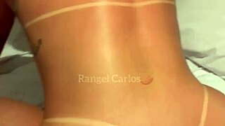 Ass bouncing with cum after good fucking