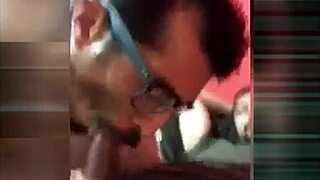 That beautiful girl is getting roughly fucked in doggystyle late at night