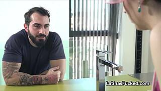 I’m overwhelmed, Latina cleaning lady blew me for extra cash.