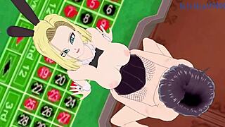 android 18 bunny girl fucks chi-chi intense creampie 😩