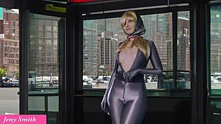 Masturbation On The Way Back Home