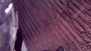 Brett Deepthroats Transsexual Cock.