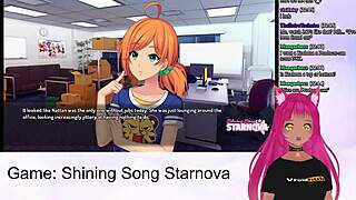 Vtuber Lewdneko Plays Shining Song Starnova Mariya Route Part 1.