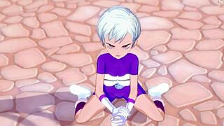 Chirai Gets Naughty After Training - Dragon Ball