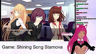 Vtuber Lewdneko Plays Shining Song Starnova Mariya Route Part 1.