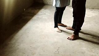 School girlfriend fucked roughly in new house?