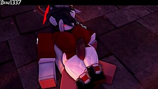 Succubus says, 'Feel my thighs on your cock'