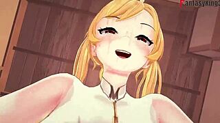 leonardo da vinci fucking naked in azur lane fantasy.