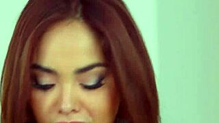 Sexy Selena from 8th Street Latinas sucks in heels on the street