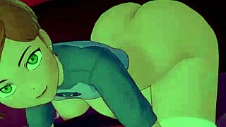 Gwen from Ben 10 enjoys adult fun in love hotel